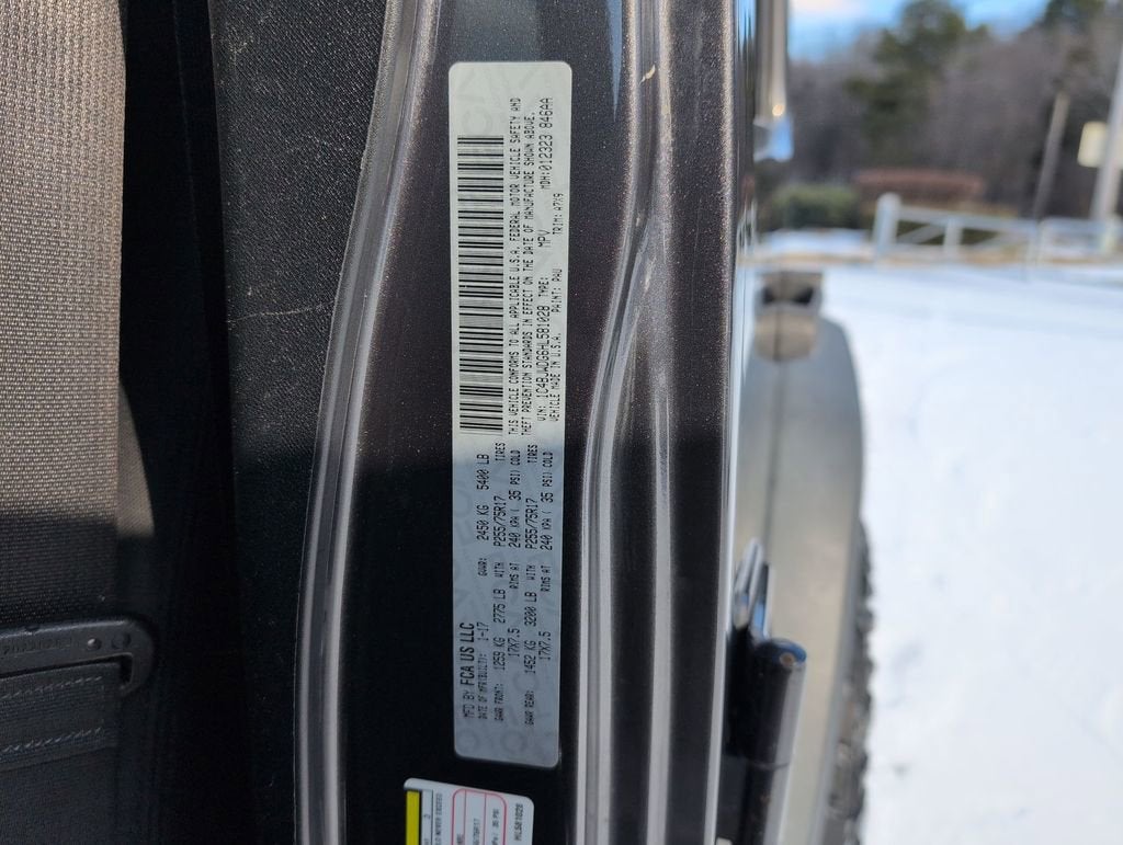 2017 Jeep Wrangler Unlimited Sport