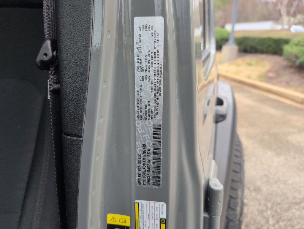 2021 Jeep Wrangler Unlimited Sport