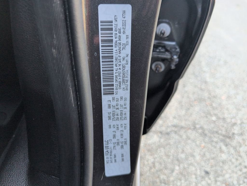 2019 RAM 1500 Big Horn/Lone Star Quad Cab 4x4 6'4" Box