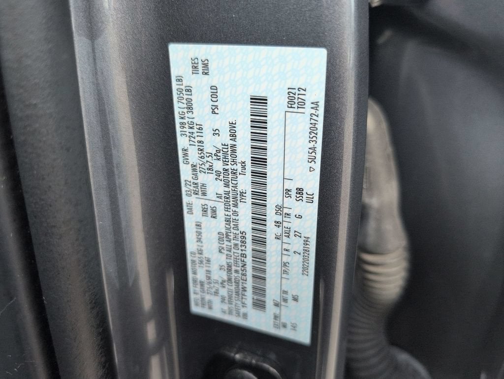 2022 Ford F-150 XL