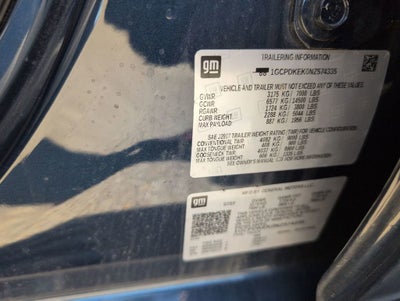 2022 Chevrolet Silverado 1500 LT (2FL)