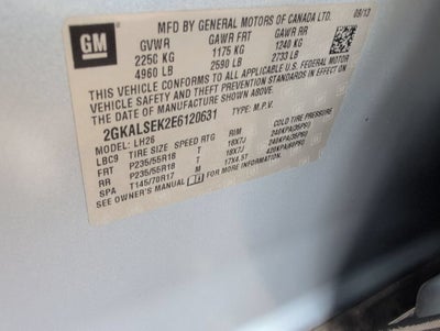 2014 GMC Terrain SLT