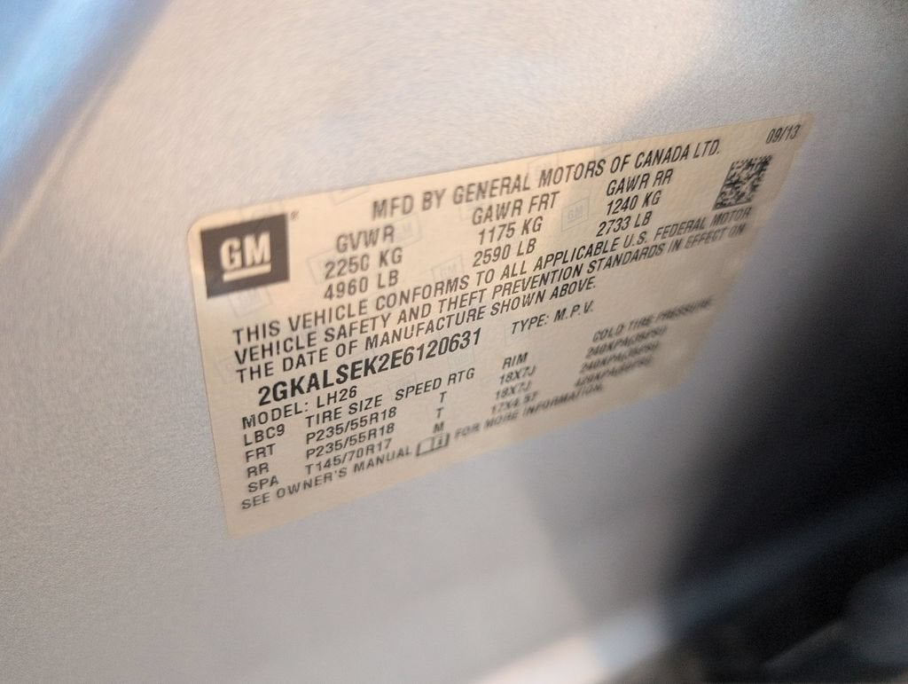 2014 GMC Terrain SLT
