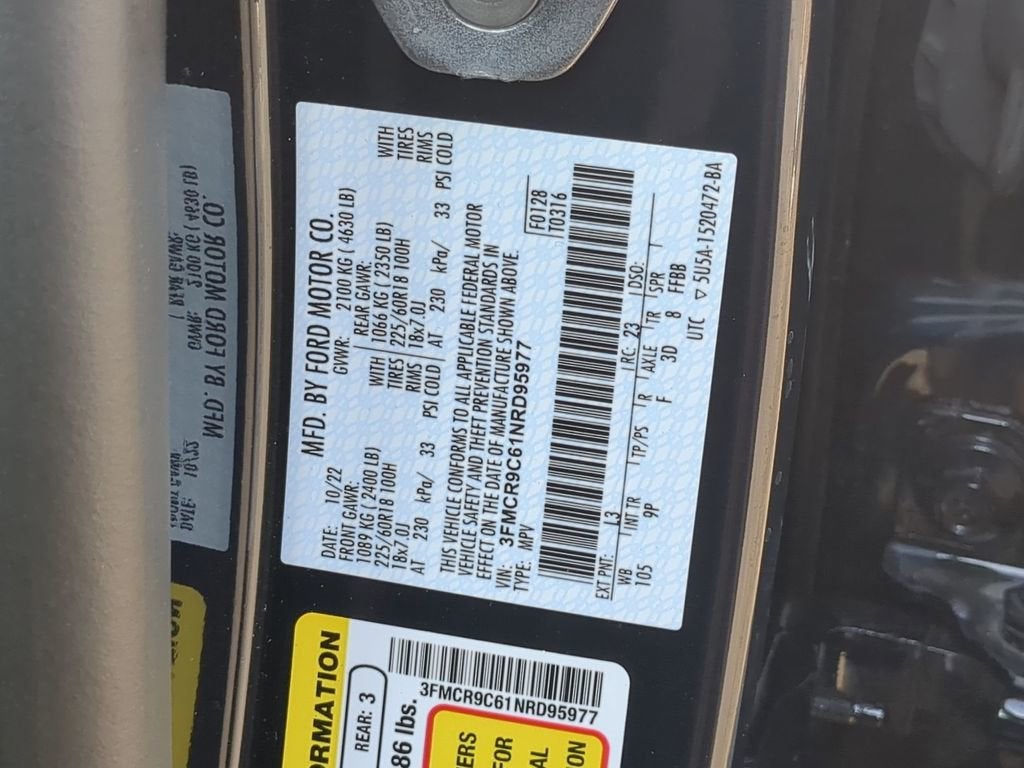 2022 Ford Bronco Sport Outer Banks