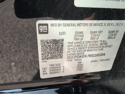 2024 Chevrolet Silverado 1500 LT (2FL)