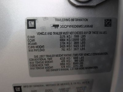 2021 Chevrolet Silverado 1500 LT Trail Boss