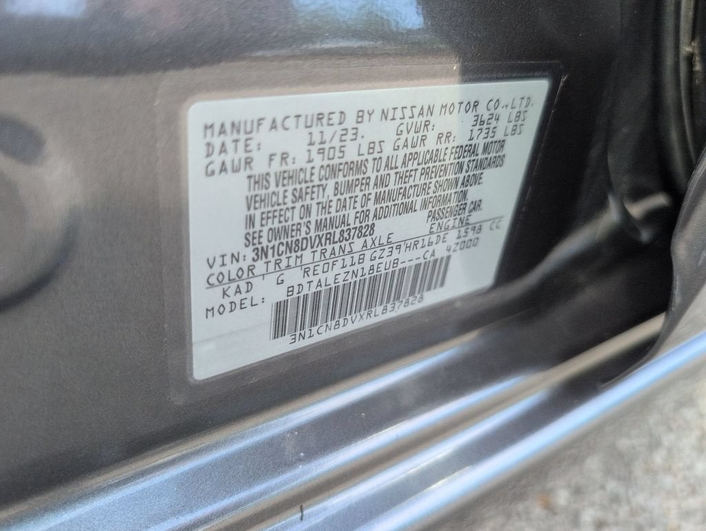 2024 Nissan Versa 1.6 S