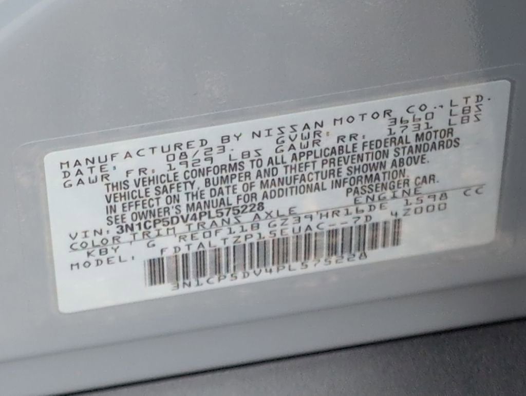 2023 Nissan Kicks SR Xtronic CVT