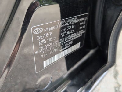 2017 Hyundai Elantra SE