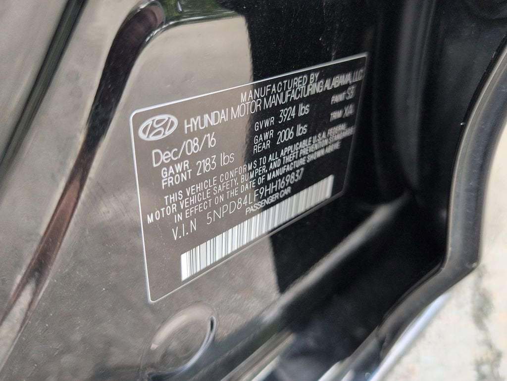 2017 Hyundai Elantra SE