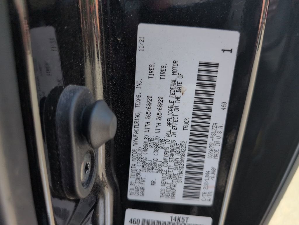 2022 Toyota Tundra 1794 Edition