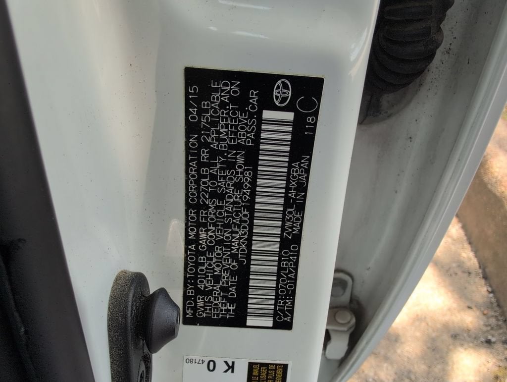 2015 Toyota Prius Four
