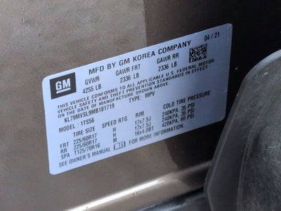 2021 Chevrolet Trailblazer ACTIV