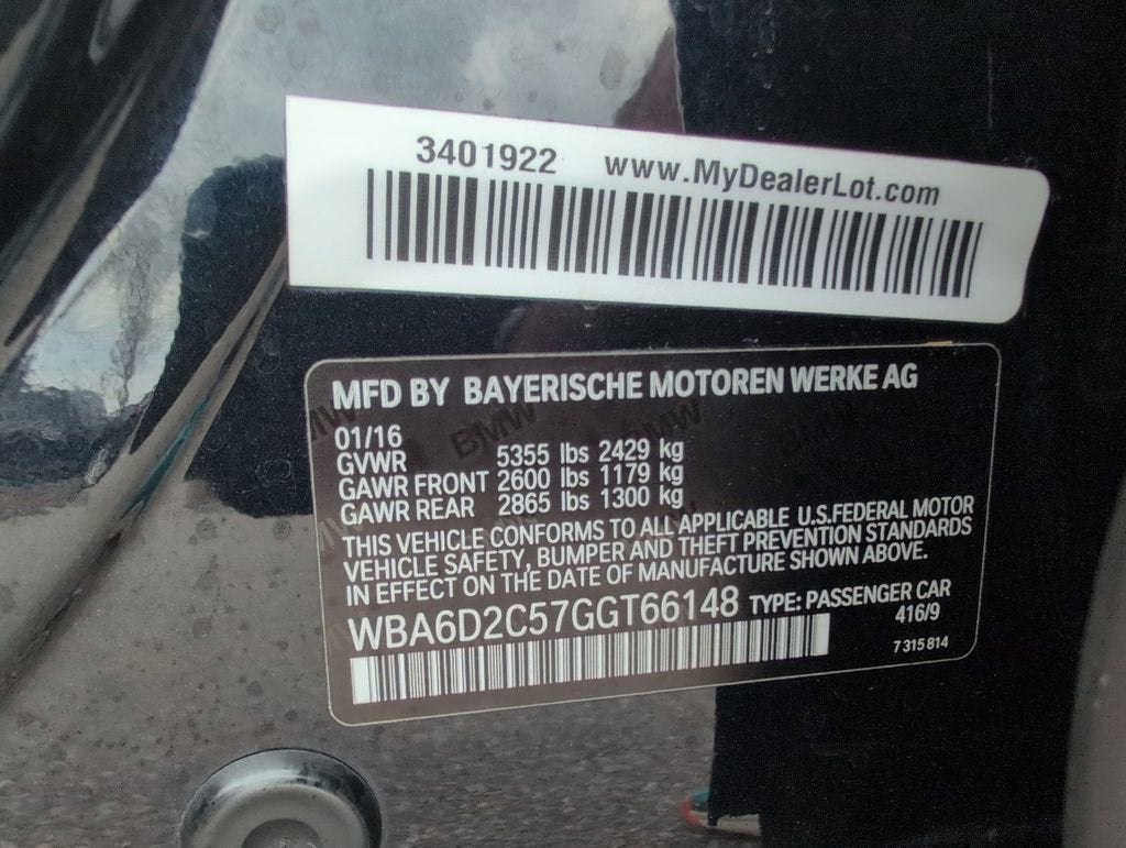 2016 BMW 640i Gran Coupe xDrive