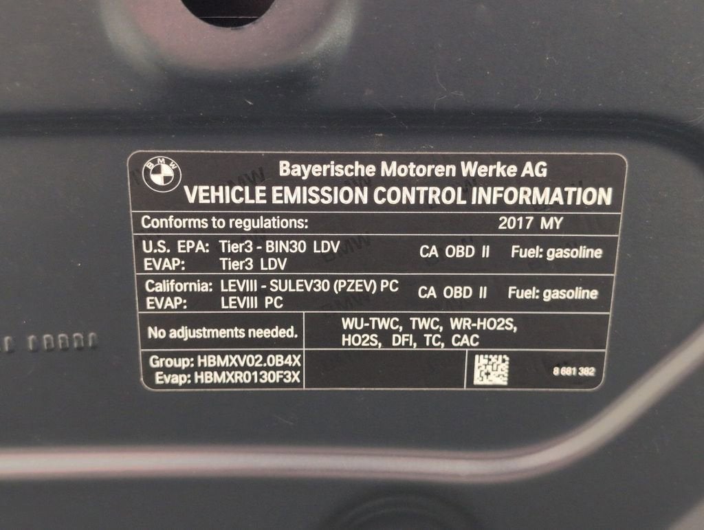2017 BMW 330i 330i