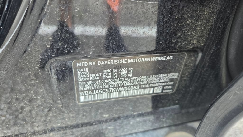 2019 BMW 530i 530i