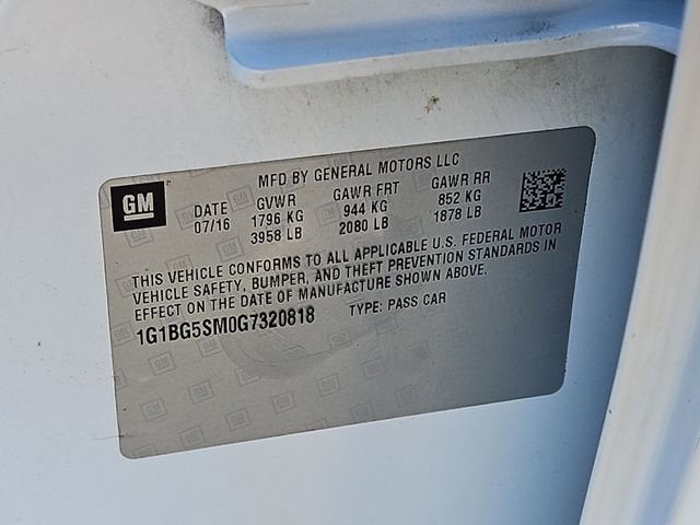 2016 Chevrolet Cruze Premier