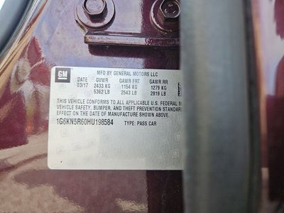 2017 Cadillac CT6 Platinum AWD