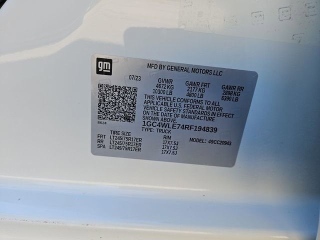 2024 Chevrolet Silverado 2500 HD WT