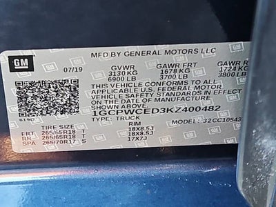 2019 Chevrolet Silverado 1500 LT