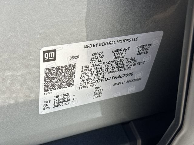 2026 GMC Yukon XL Elevation