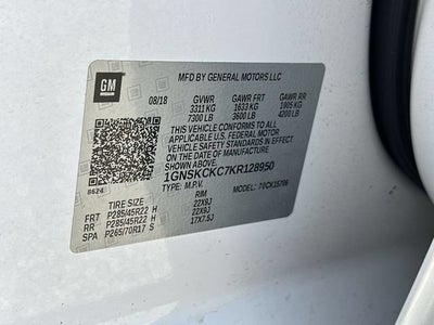 2019 Chevrolet Tahoe Premier