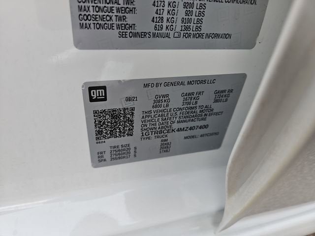 2021 GMC Sierra 1500 Elevation