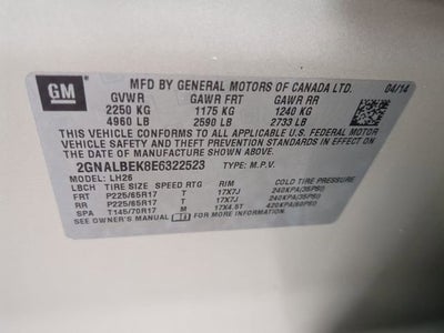 2014 Chevrolet Equinox LT