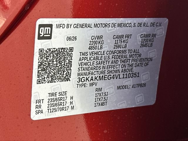 2027 GMC Terrain Elevation