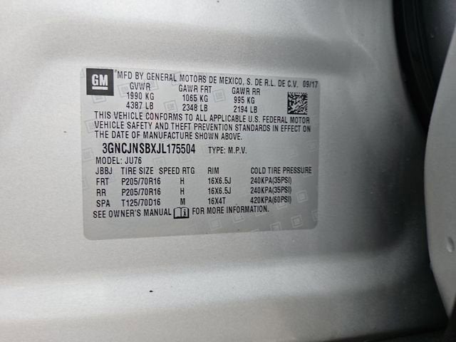 2018 Chevrolet Trax LS
