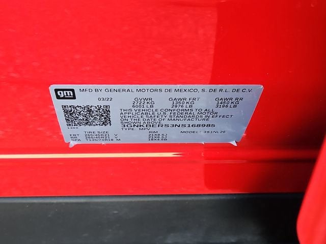 2022 Chevrolet Blazer RS