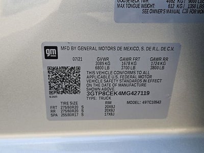 2021 GMC Sierra 1500 Elevation