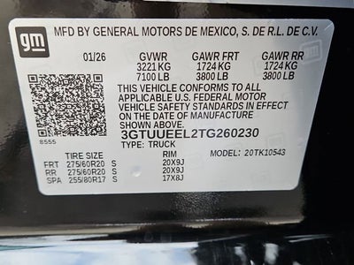 2026 GMC Sierra 1500 AT4