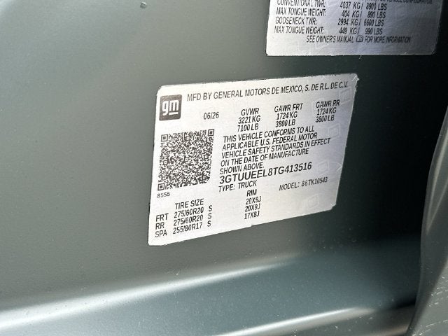 2026 GMC Sierra 1500 AT4