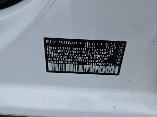 2020 Volkswagen Jetta 1.4T R-Line