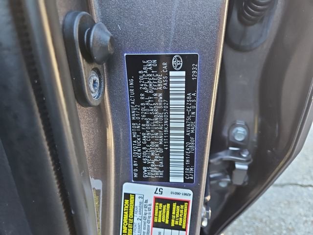 2022 Toyota Camry SE AWD