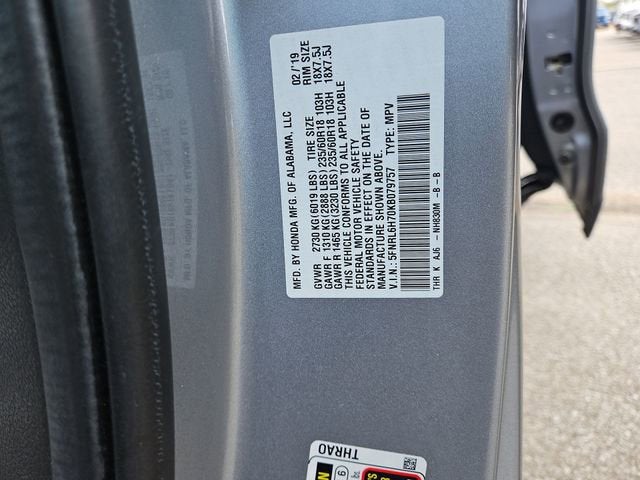 2019 Honda Odyssey EX-L