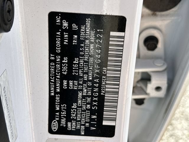 2015 Kia Optima EX