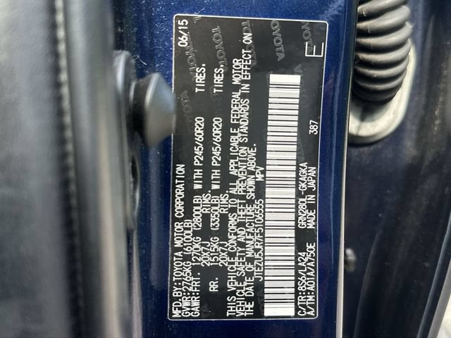 2015 Toyota 4Runner Limited