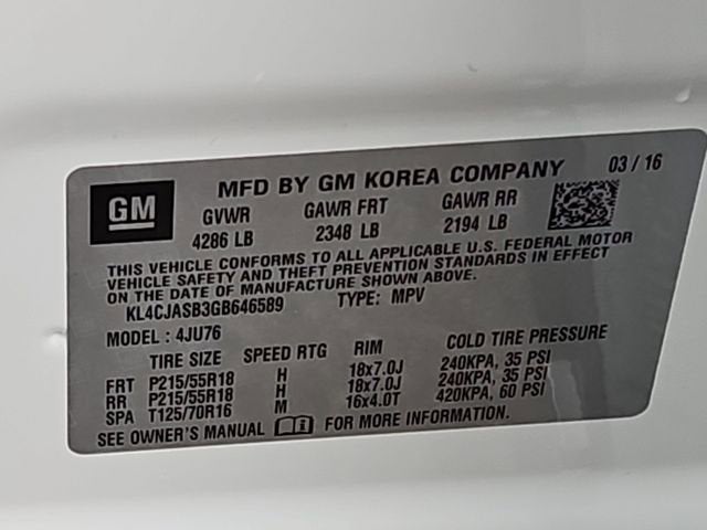 2016 Buick Encore BASE