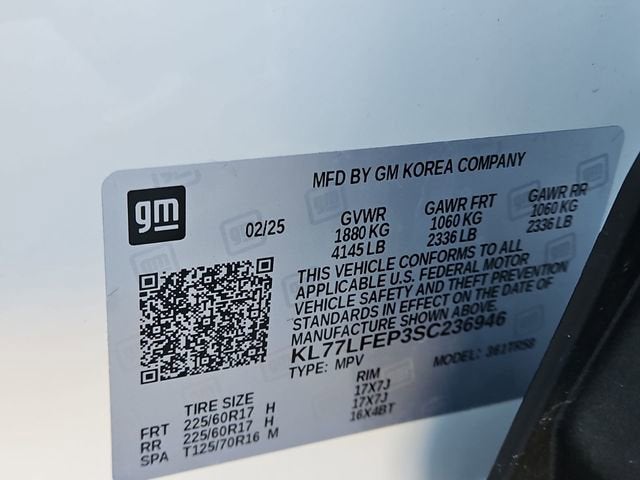 2025 Chevrolet Trax LS