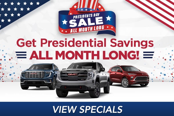 Presidents Sale All Month Long